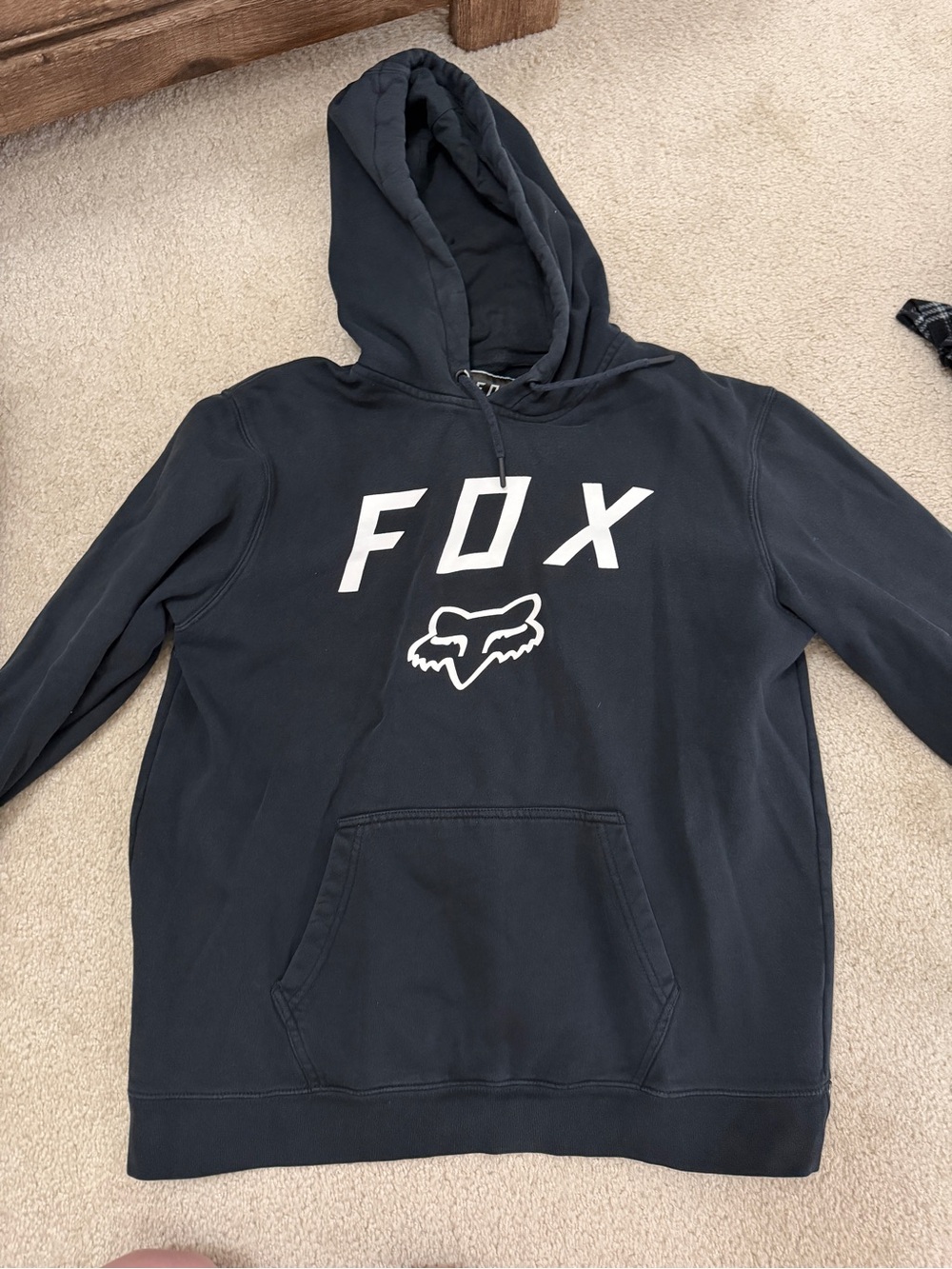 Fox Men's Black Logo Hoodie